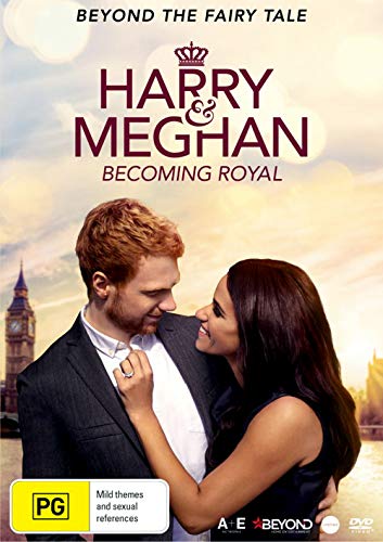 DVD cover featuring Prince Harry and Meghan Markle, with Big Ben in background.