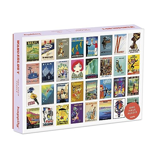 Wanderlust / 1,000 Piece Jigsaw Puzzle for Adults from Happily