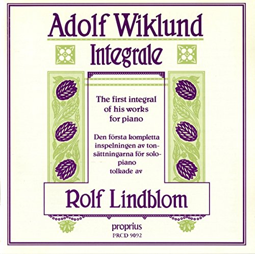 Lindblom - Integrale - Piano Works [CD]