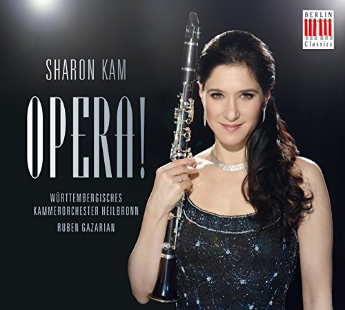 Sharon Kam - Clarinet - Opera - Music For Clarinet By Rossini, Verdi, Puccini, Ponchielli, Wolf-Ferrari [CD]