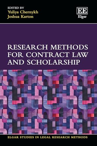 Research Methods for Contract Law and Scholarship