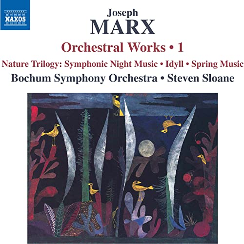 Bochum So/sloane - Marx: Orch Works. Vol. 1 [CD]