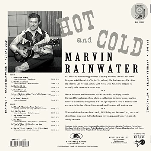 Marvin Rainwater - Hot And Cold (lp+cd) [VINYL]