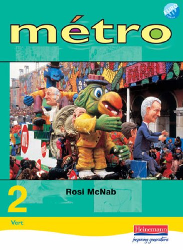 Metro 2 Vert Pupil Book Euro Edition (Metro for 11-14)