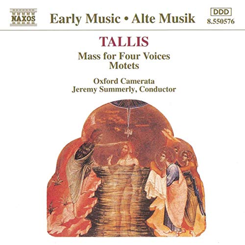 Tallis - Tallis: Mass for Four Voices; Motets /Oxford Camerata · Summerly [CD]