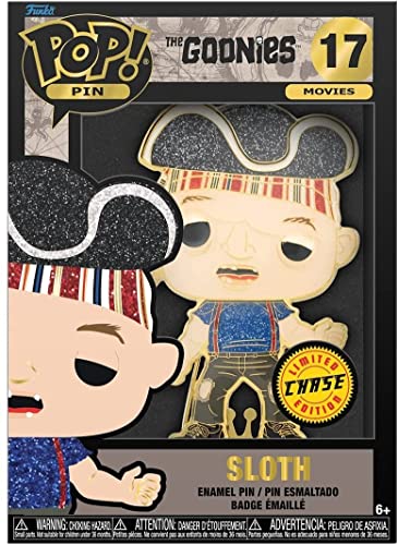Loungefly Funko POP! Large Enamel Pin GOONIES: SLOTH - Sloth - the Goonies Enamel Pins - Cute Collectable Novelty Brooch - for Backpacks & Bags - Gift Idea - Official Merchandise - Movies Fans