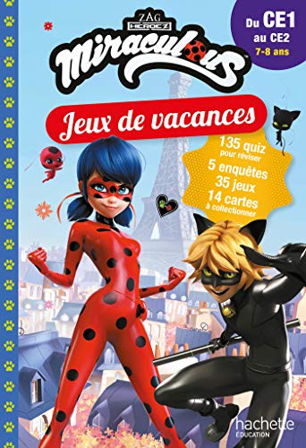 Sandra Lebrun - Miraculous - Jeux de vacances 2024 - Du CE1