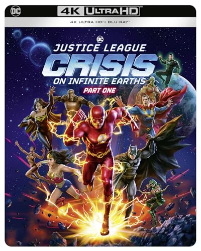 Justice League: Crisis On Infinite Earths - Part 1 Steelbook [BLU-RAY]