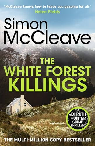 Book cover featuring a house in a snowy landscape with dark forest mountains behind.