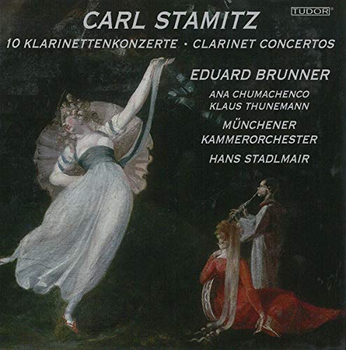 Various - Stamitz: 10 Clarinet Concertos [Eduard Brunner, Ana Chumachenco, Klaus Thunemann] [Tudor: TUD1630] [CD]