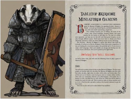Burrows & Badgers: Second Edition : A Skirmish Game of Anthropomorphic Animals
