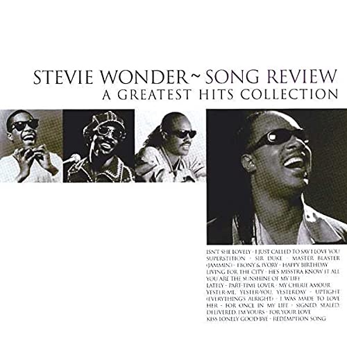 Stevie Wonder - Song Review A Greatest Hits Collection [CD]