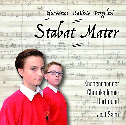 Chorakademie Dortmund/salm - Pergolesi:Stabat Mater [Boys' Chori of the Chorakademie Dortmund, Jost Salm] [RONDEAU PRODUCTION: ROP6114] [CD]