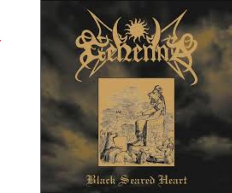 Gehenna - Black Seared Heart (Hardcover-Digibook) [CD]