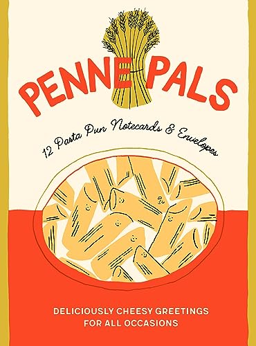 Penne Pals : 12 Pasta Pun Notecards & Envelopes