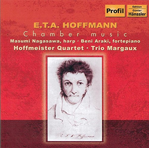Red CD case featuring a portrait of E.T.A. Hoffmann and text details.