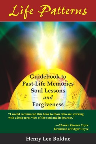 Book cover titled Life Patterns featuring a glowing globe against a dark background.