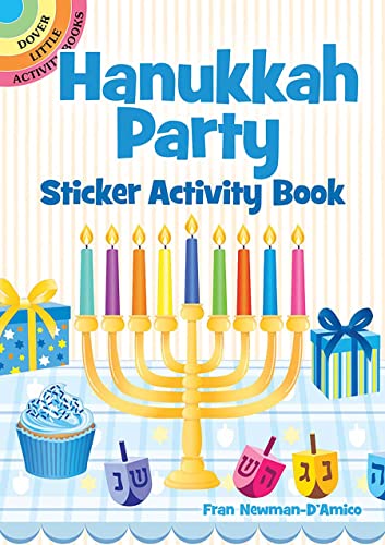 Hanukkah Party Sticker Activity Book (Little Activity Books)