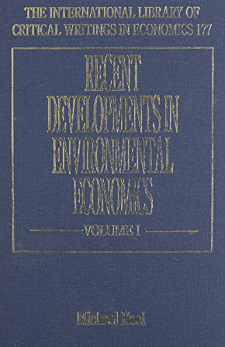 Recent Developments in Environmental Economics