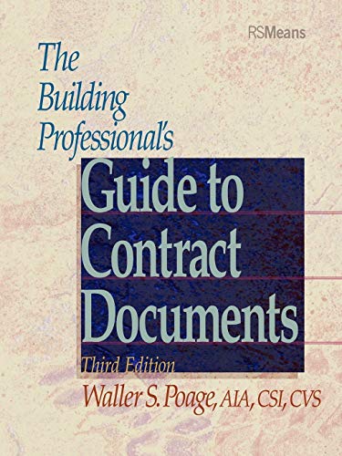 The Building Professionals Guide to Contracting Documents