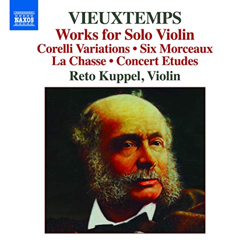 Reto Kuppel - Vieuxtemps:Solo Violin Works [CD]