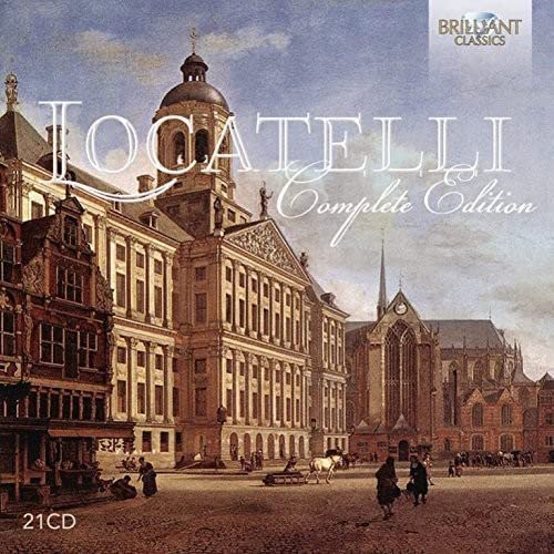 CD cover showing a classical painting of a European city square with historical buildings.