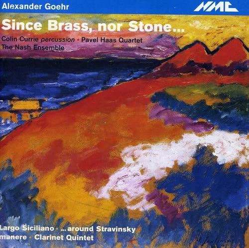 Stonenash Ensemble / C Curri - A. Goehr: Since Brass Nor [CD]