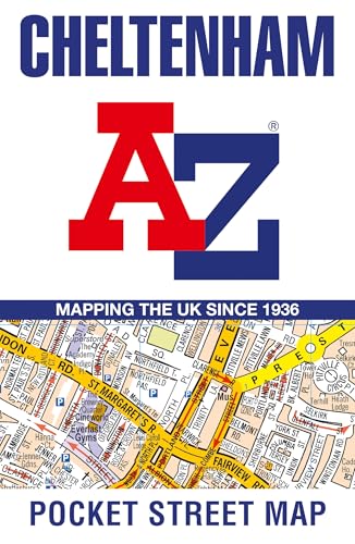Cheltenham A-Z Pocket Street Map : Accurate Street Map for Easy Navigation
