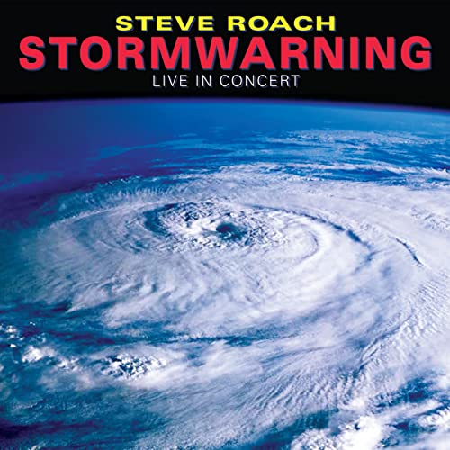 Steve Roach album cover: Earth from space with a swirling hurricane.
