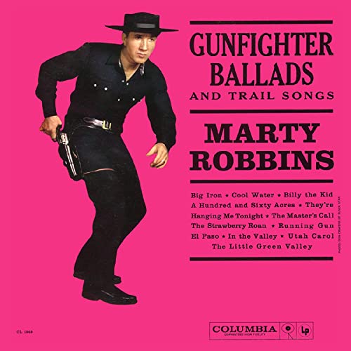 Marty Robbins - Sings Gunfighter Ballads and Trail Songs (Clear with Black "Gunsmoke" Swirl Vinyl) [VINYL]