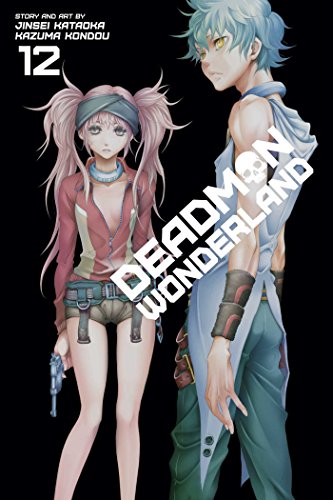 Cover of "Deadman Wonderland" volume 12, featuring two anime-style characters.