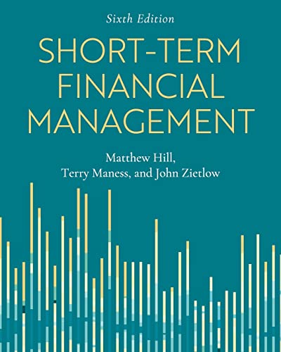 Short-Term Financial Management