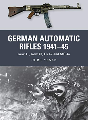 Book cover depicting a German StG 44 assault rifle and wartime soldier.