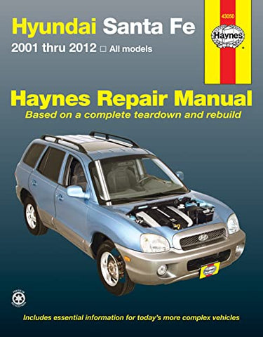 Hyundai Sante Fe (2001-2012) Haynes Repair Manual (USA) (Paperback)