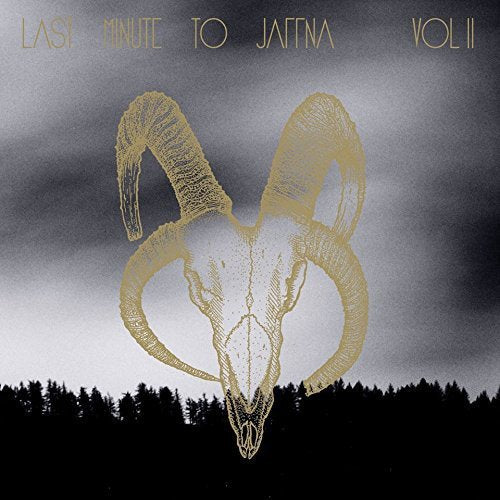 CD cover: ram skull illustration against a dark, cloudy sky.