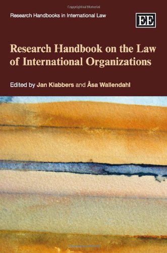 Research Handbook on the Law of International Organizations