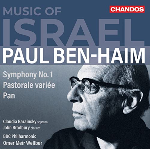 Bbcphil/barainsky/bradbury - Paul Ben-Haim: Music of Israel - Symphony No. 1, Pastorale vari?e, Pan [CD]