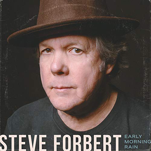 Steve Forbert album cover, portrait of a man wearing a hat.