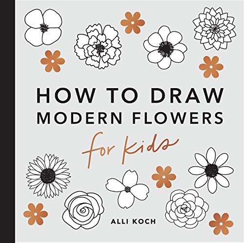How to Draw Modern Florals for Kids