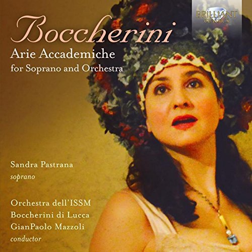 CD cover: soprano Sandra Pastrana in ornate headwear, with text details.
