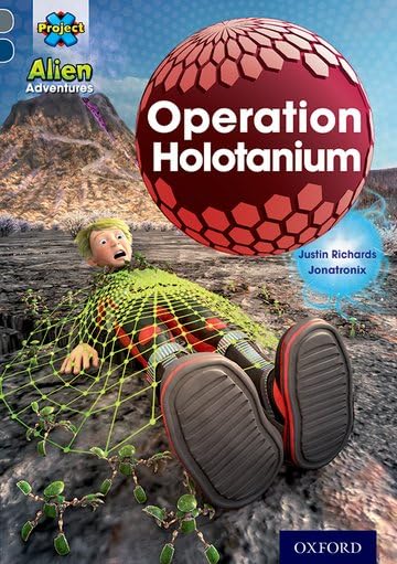 Book cover: boy caught in a glowing green net, red sphere above.