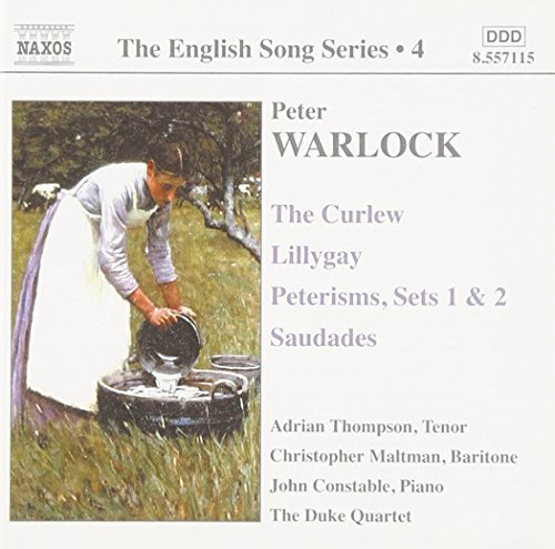 Soloistsduke 4tet - WARLOCK: The Curlew / Lillygay / Peterisms / Saudades [CD]