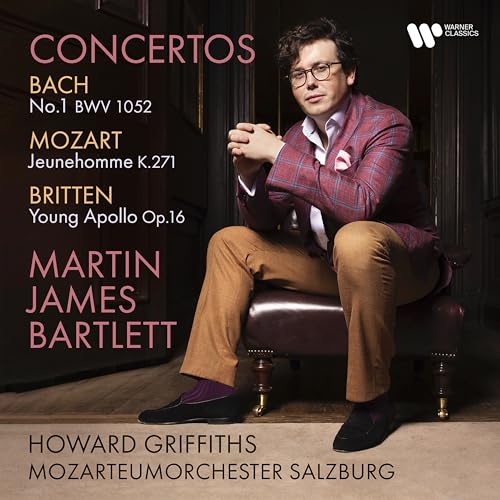 Martin James Bartlett, Mozarte - Bach, Mozart, Britten Concerti [CD]