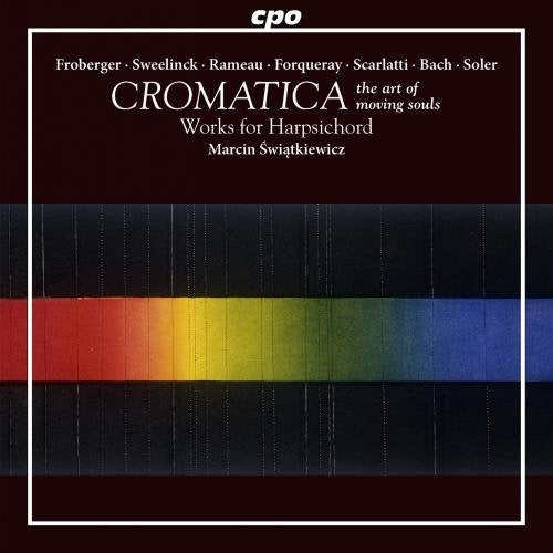 CD cover for "Cromatica," harpsichord works by various composers.