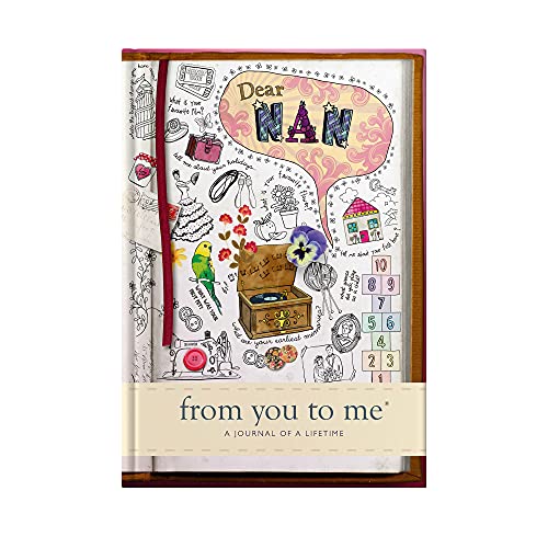 Dear Nan, From You To Me: Guided Memory Journal To Capture Your Grandmother’s Amazing Stories (Sketch Collection) (Journals of a Lifetime)