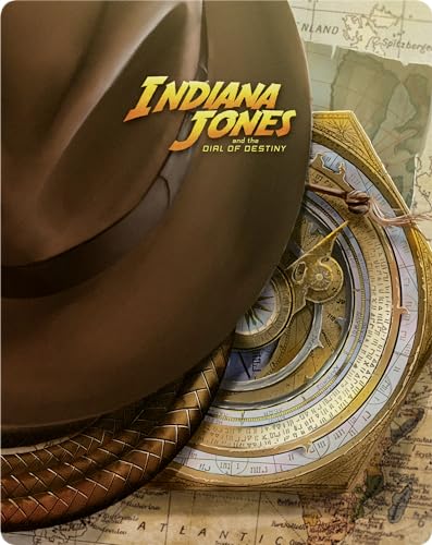 Indiana Jones & The Dial Of Destiny Steelbook 4k Uhd [BLU-RAY]