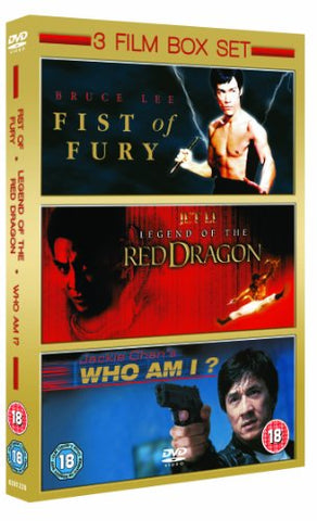 Fist Of Fury/legend Of The Red Dragon/who Am I? [DVD]