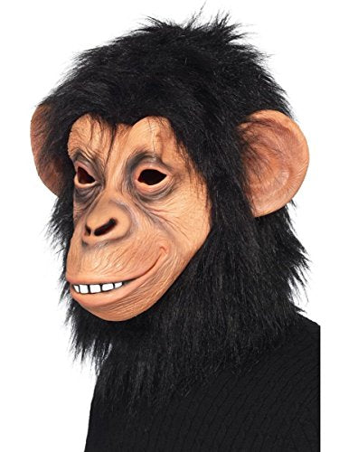 Smiffys Chimp Mask Full Overhead