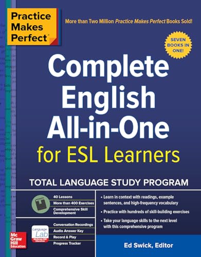 Practice Makes Perfect: Complete English All-in-One for ESL Learners (NTC FOREIGN LANGUAGE)