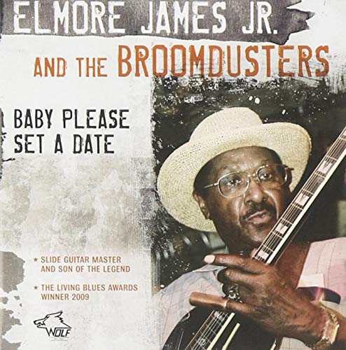CD cover featuring Elmore James Jr. with a guitar and hat.